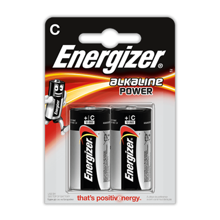 Energizer | C/LR14 | Alkaliparisto | 2 kpl.