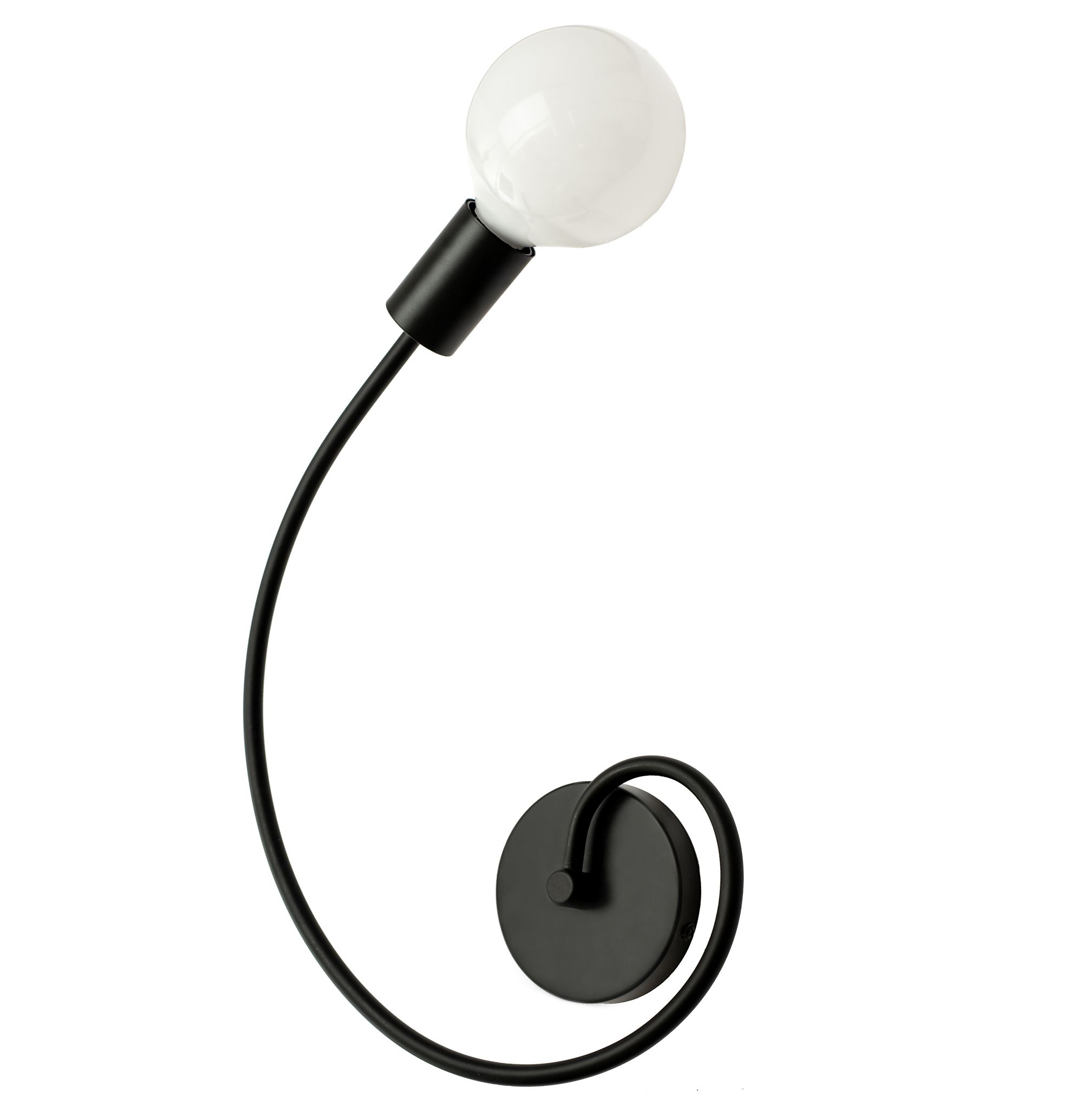 TOOLIGHT seinävalaisin APP743-1W musta, 38x23x38cm