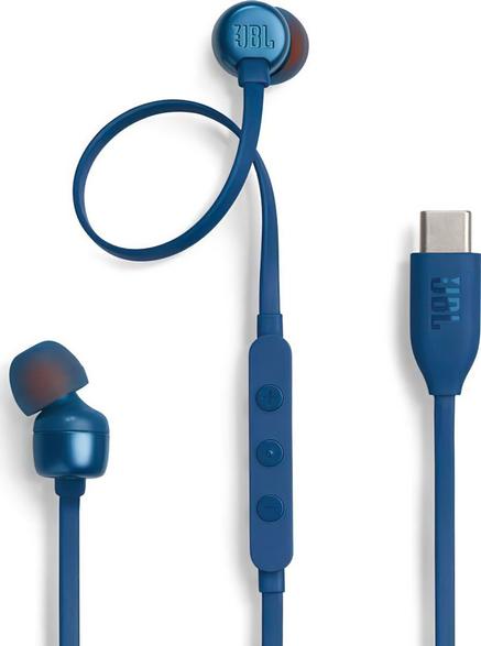 JBL Tune 310C USB-C -langalliset kuulokkeet, siniset