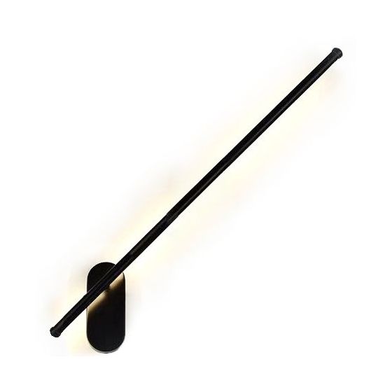 TOOLIGHT seinävalaisin APP584-1W musta, 92x92x7, 5cm