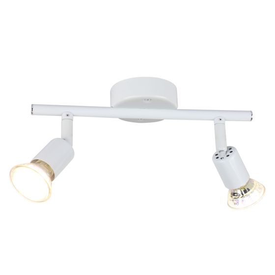 NETTLIFE säädettävä LED - kattospotti GU10 2 liekkikattospottia säädettävä teollinen olohuone