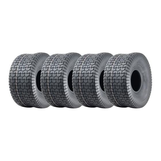 22x11.00-8 ruohonleikkurin renkaat, 4-kerroksiset, tubeless, P512, maastoajo, 670 kg (4 kpl:n sarja)