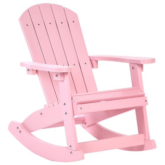 Lasten ulkokeinutuoli ADIRONDACK Pastellipinkki