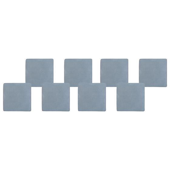 Puutarhatuolien istuintyynysetti 8 kpl SASSARI 46 x 46 cm Sininen