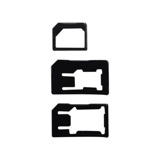 Erä 3 Sovitinta MicroSIM/NanoSIM SIM/ Pic SIM