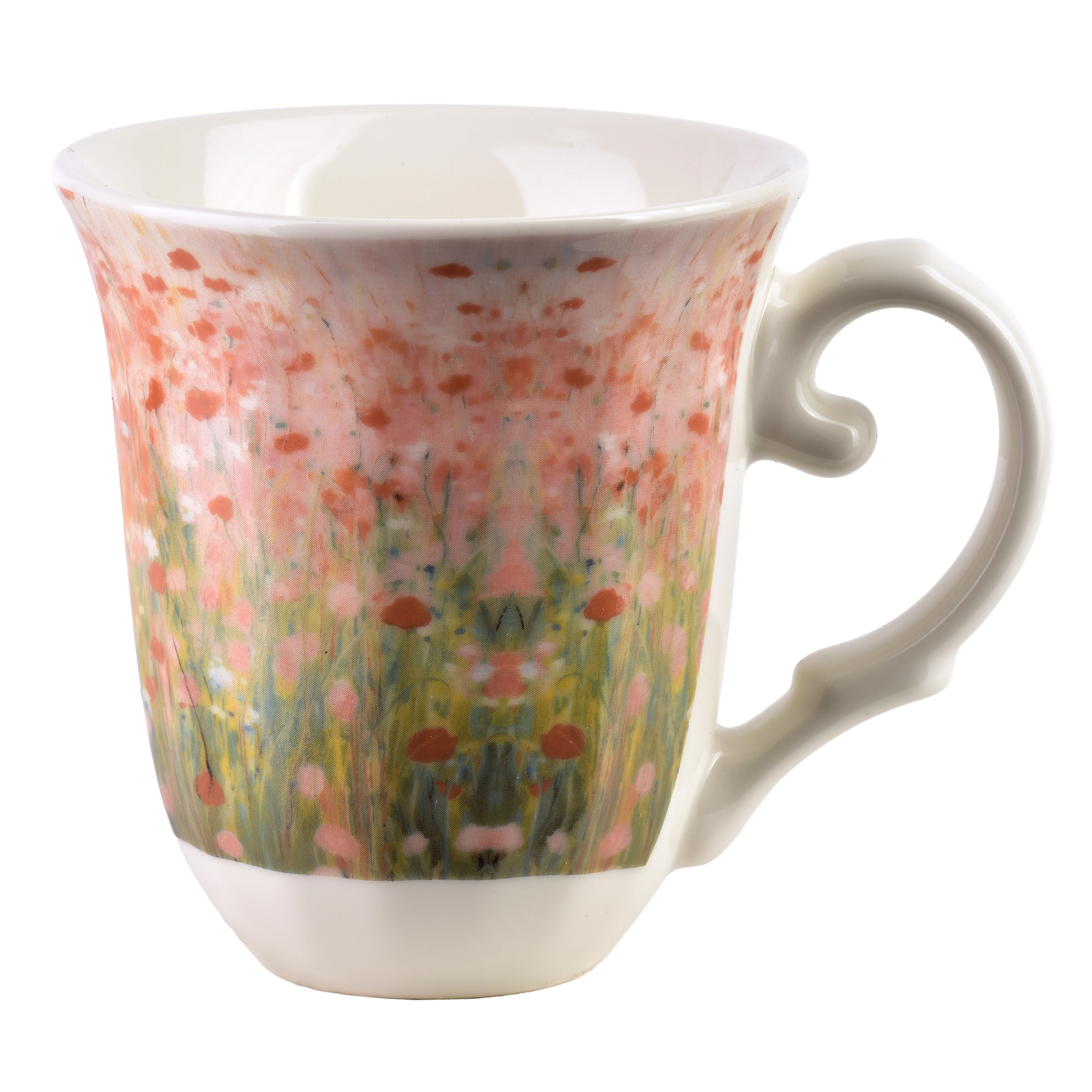 Muki LAVIA vaaleanpunainen posliini 320 ml 9, 5x13x10, 5 cm