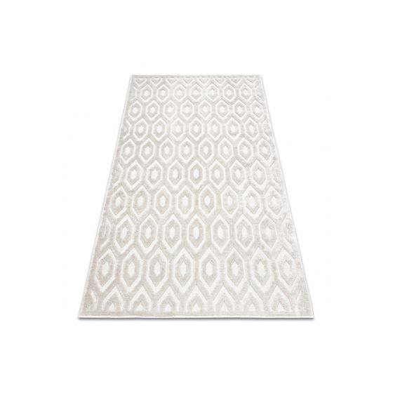 Matto SANTO STRING SIZAL 58380 heksagon, kuusikulmio beige 200x290 cm