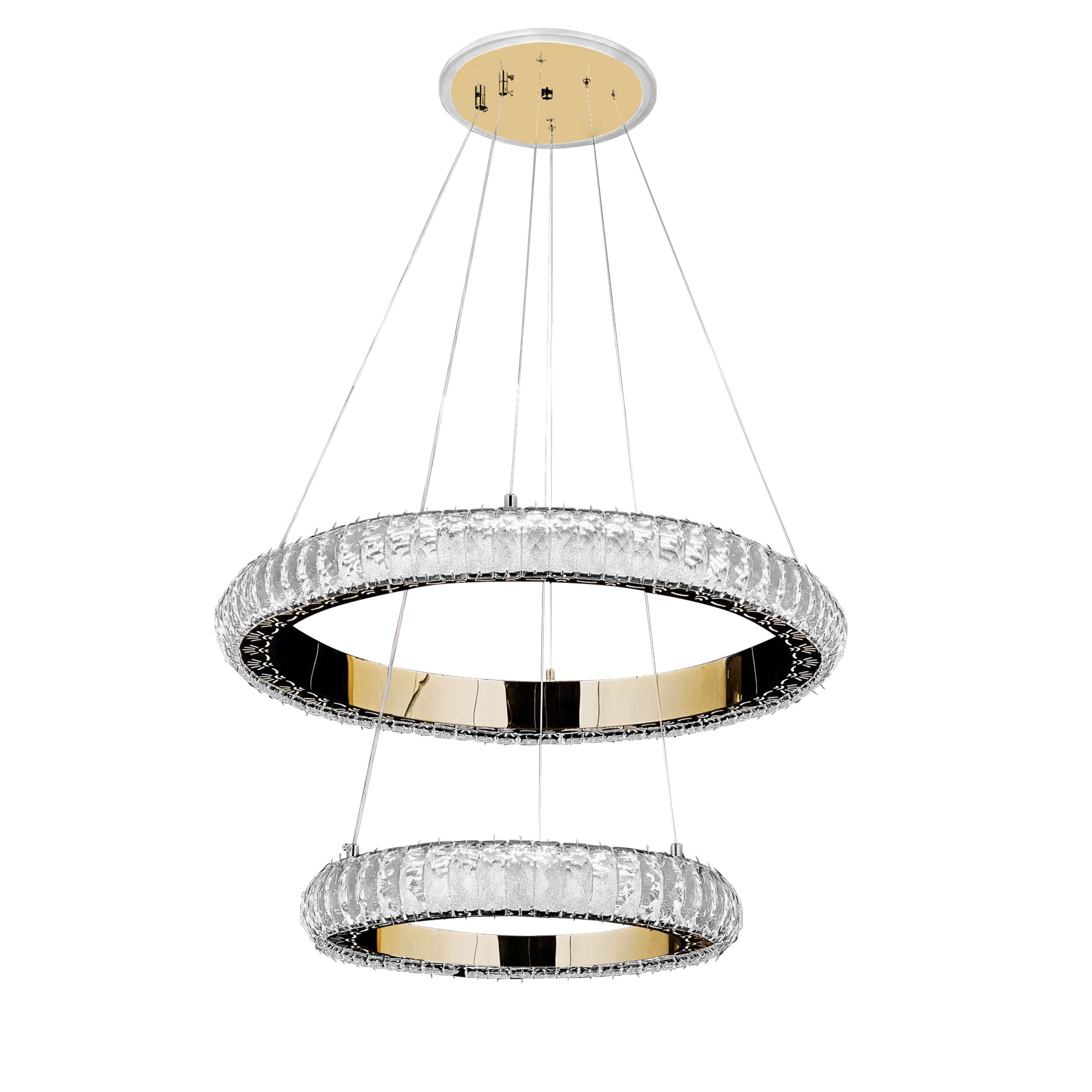 TOOLIGHT riippuva kattovalaisin LED G043-2CP kulta