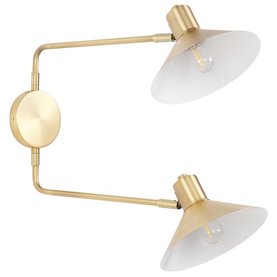 Seinävalaisin KADASSA säädettävä metalli Kulta