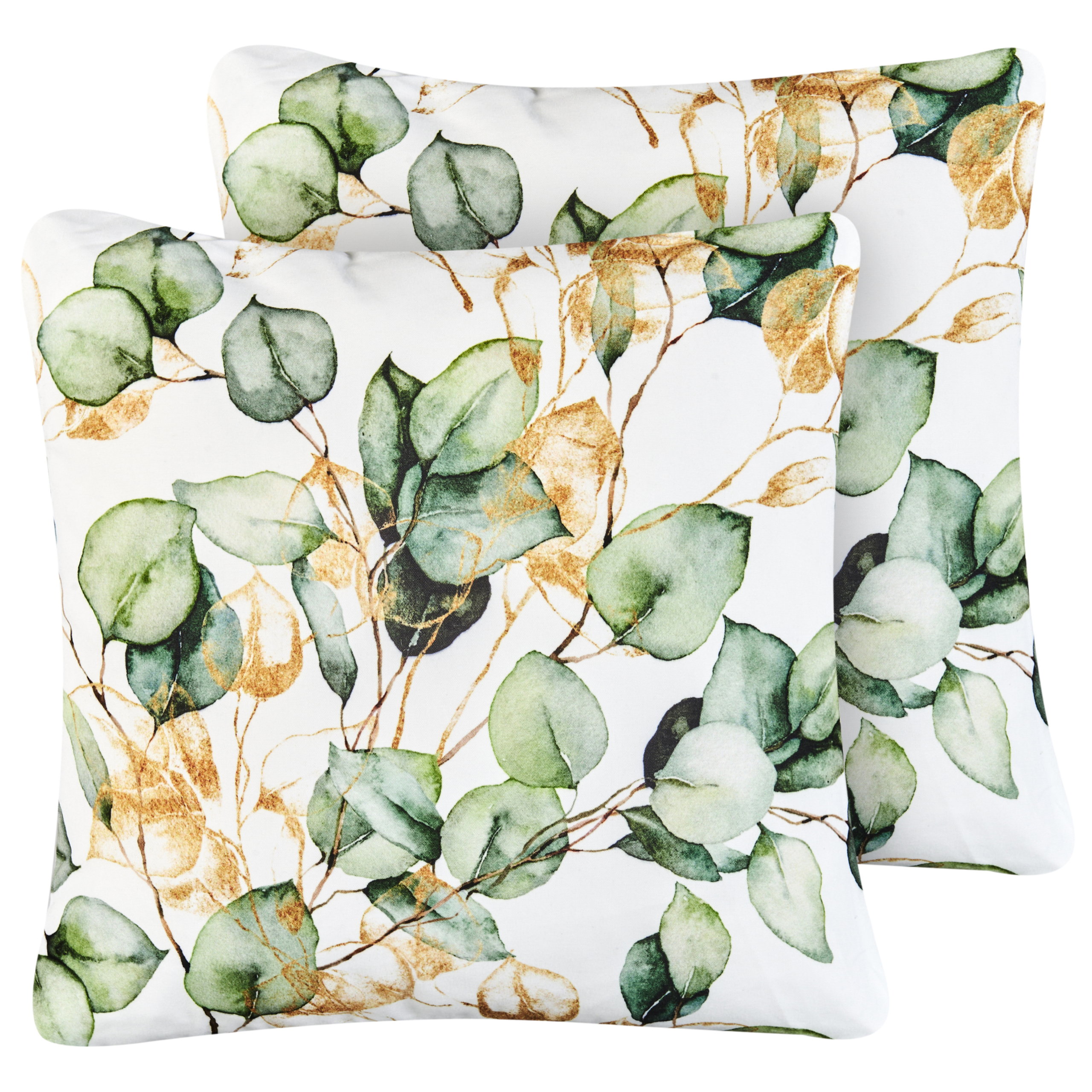 Ulkotyynysetti 2 kpl GLADE Kasvikuvio 45 x 45 cm Monivärinen