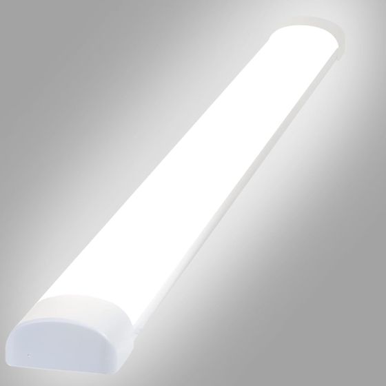 NETTLIFE LED - kattovalaisin, 120cm, 36W, putkivalaisin, märkätiloihin, 4000K Kellarilamppu, neutraali Valkoinen, pitkäValokeila, 180°