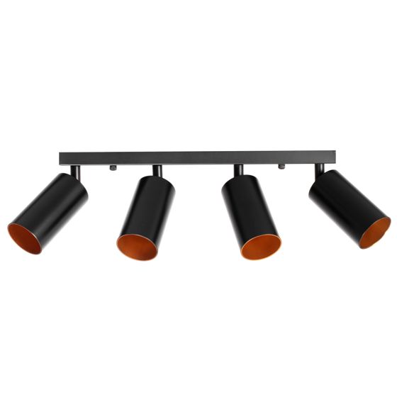 TOOLIGHT kattovalaisin APP940-4C musta, 16, 5X40X16, 5CM