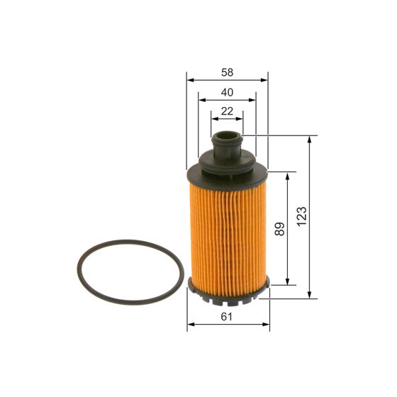 Bosch Öljynsuodatin F026407214