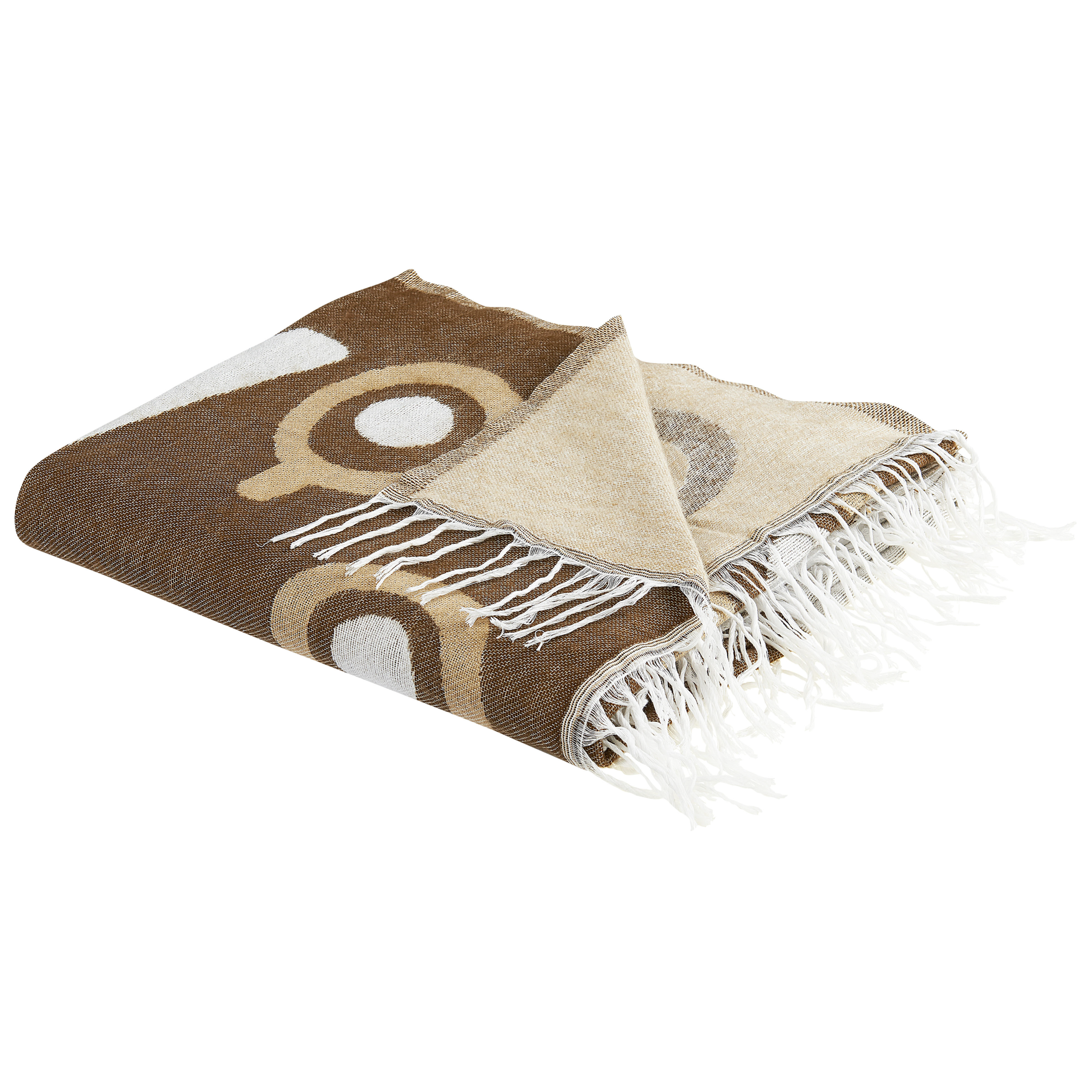 Torkkupeitto SIDDHA kangas 130 x 170 cm Ruskea