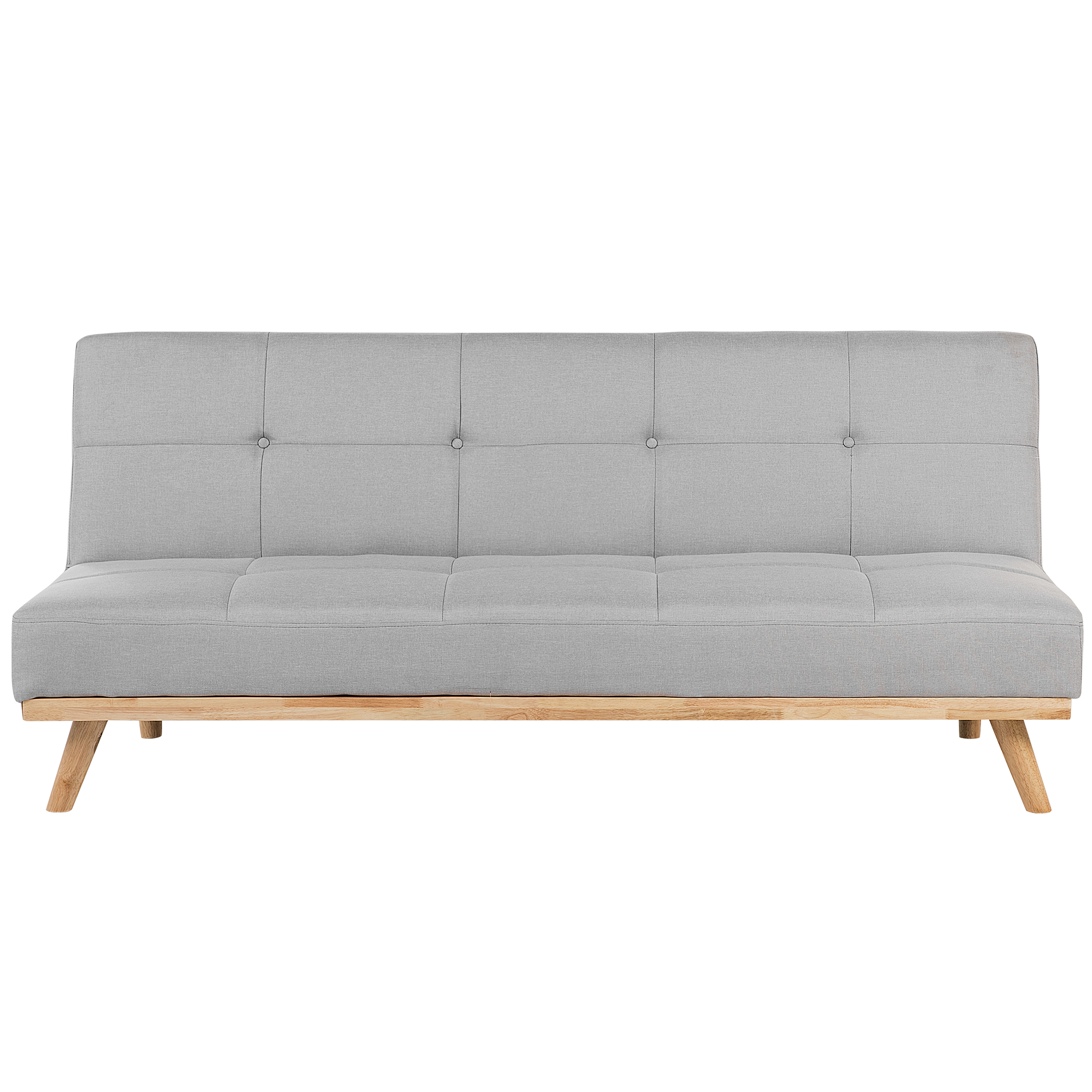 Vuodesohva FROYA kangas Vaaleanharmaa 3-istuttava