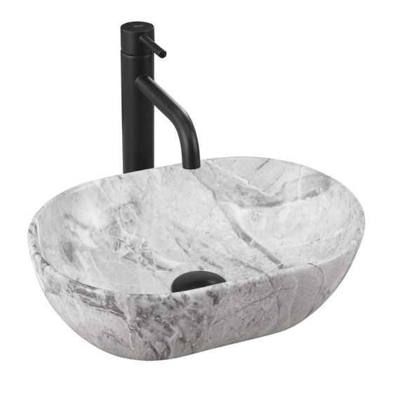 REA Malja-allas AMELIA mini 38 kivi matta, 38X26X12CM