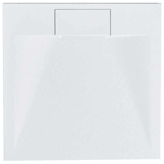 Suihkuallas AZZURRO 80 x 80 x 3 cm Valkoinen