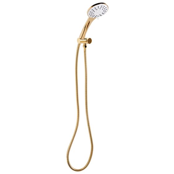 Käsisuihku letkulla CHURUN 4 toimintoa Kulta