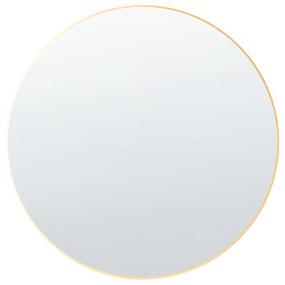 Seinäpeili ANNEMASSE 80 cm 80 cm metalli Kulta