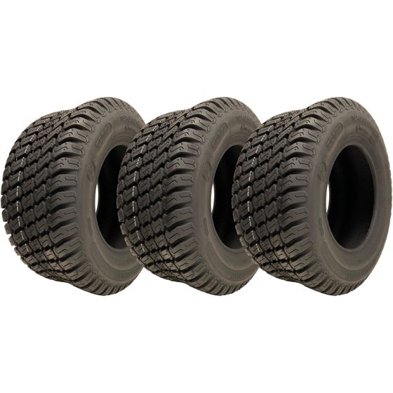 16x6.50-8 ruohonleikkurin renkaat, 4-kerroksiset, nurmikenttäkäyttöön, Wanda P332, tieliikennekelpoiset, kantavuus 280 kg (3 kpl:n sarja)