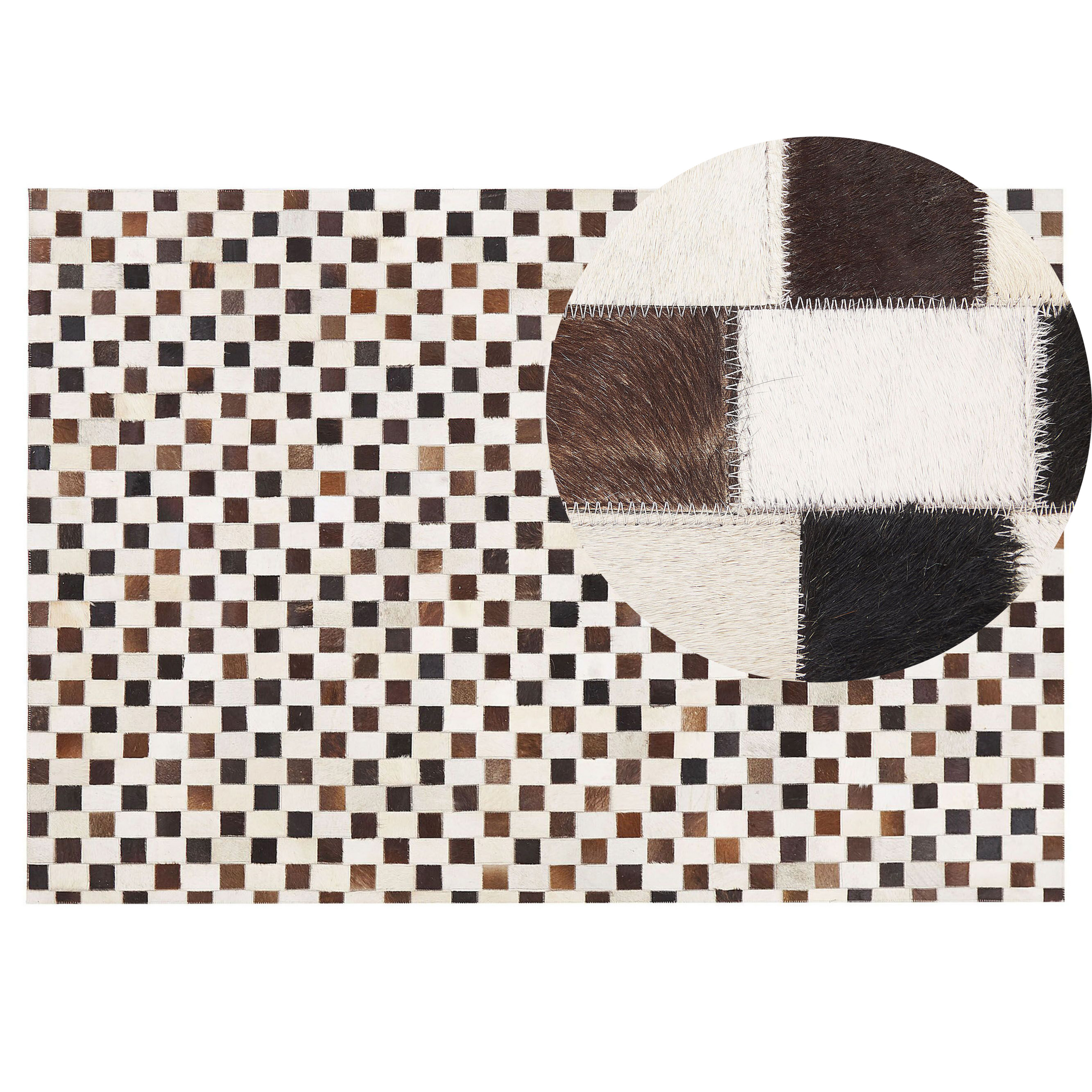 Matto KAYABEY Beige 140 x 200 cm Nahka