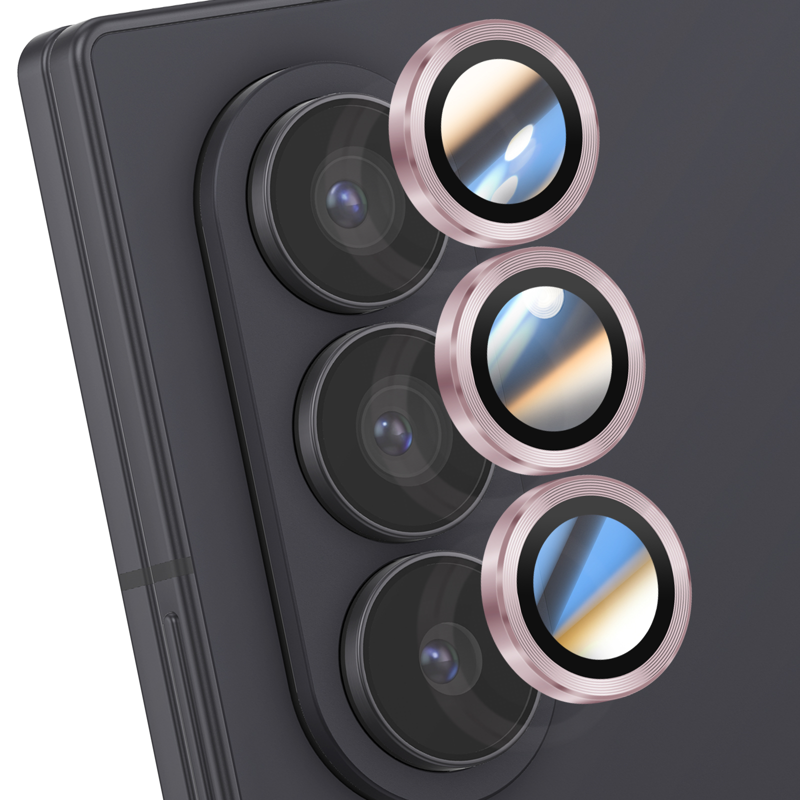 Kameran linssinsuoja Galaxy Z Fold 7 kolmoilinssille
