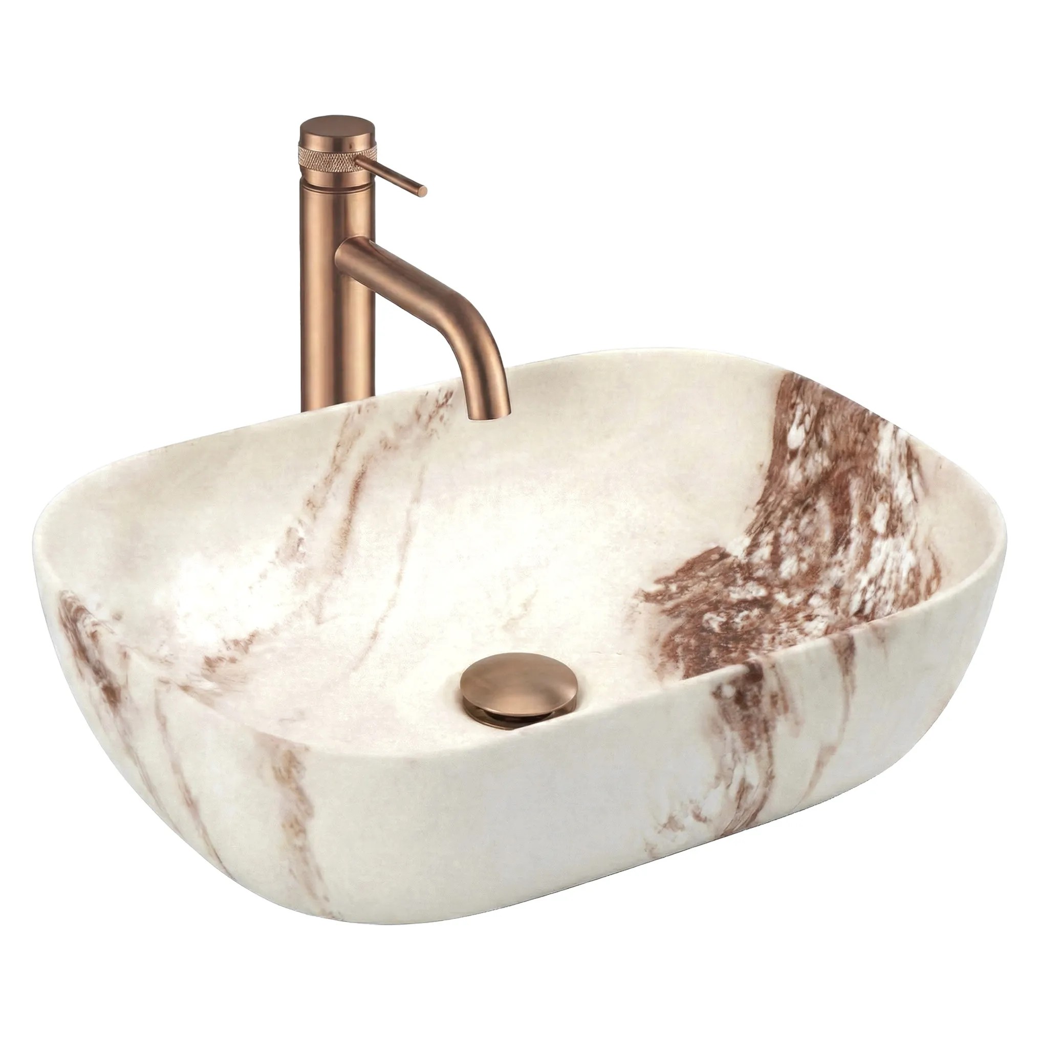 REA tasoallas Belinda Marrone Matt , Beige, 46, 5x33x13, 5cm