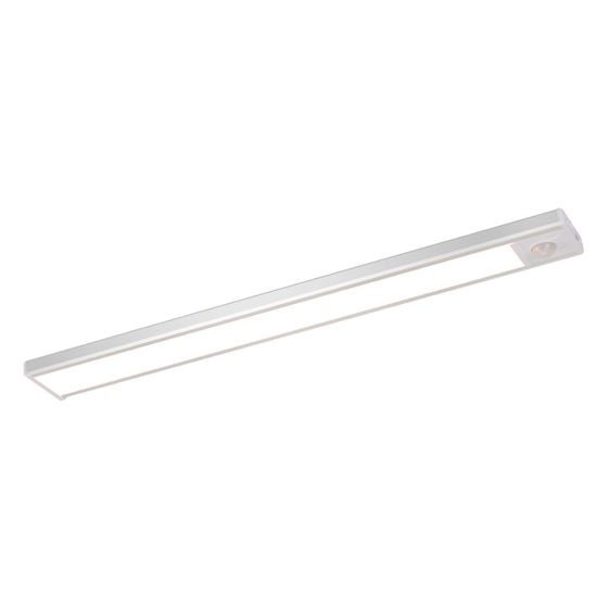 NETTLIFE LED-kaapinalusvalaisin liiketunnistimella, USB-ladattava, 1500 mAh, ihanteellinen vaatekaappiin, eteiseen tai komeroon