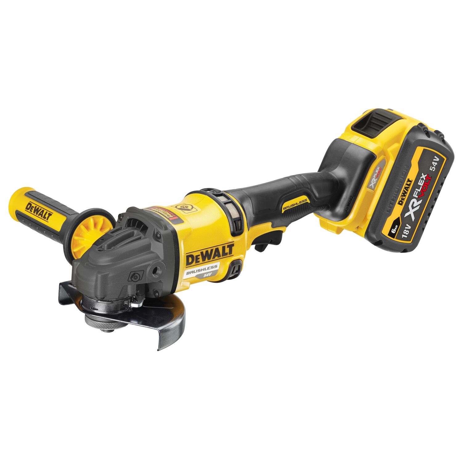 DeWalt DCG418T2 XR FLEXVOLT 54V -Akkukulmahiomakone 125 mm 2x 6,0 Ah