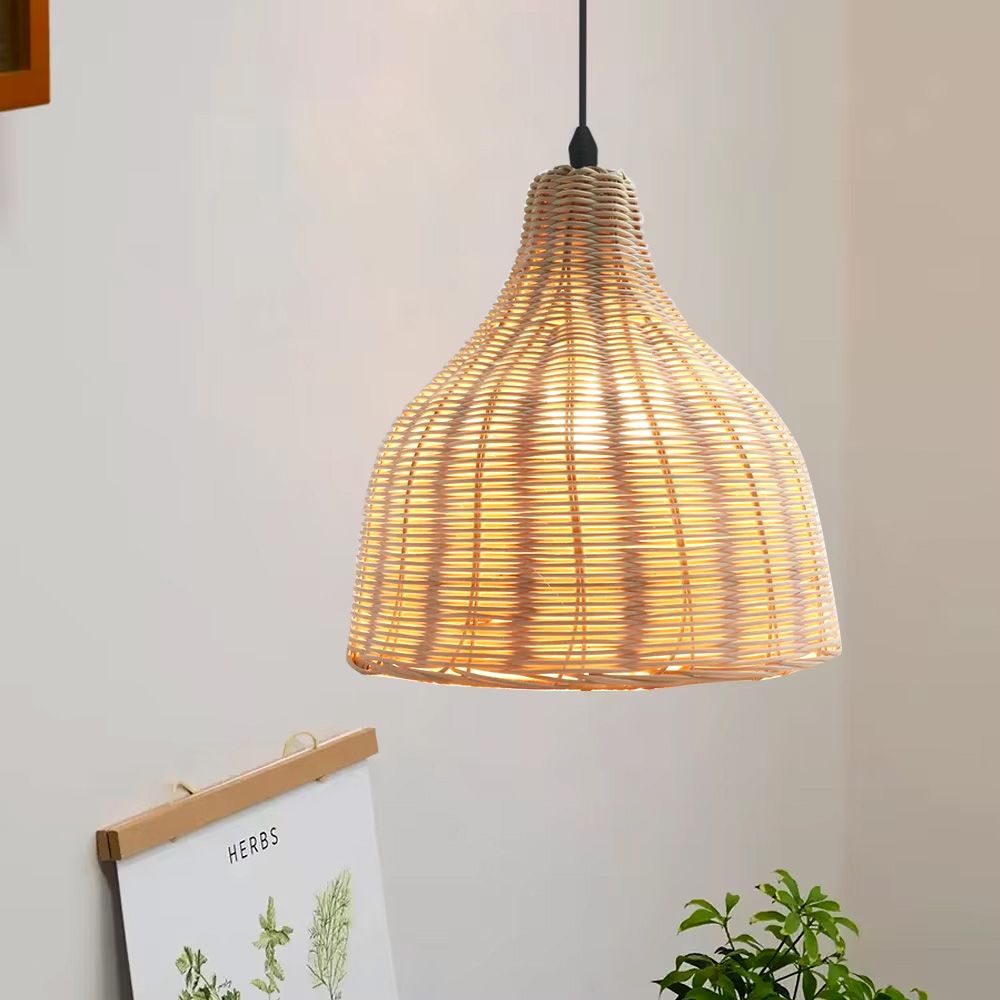 TOOLIGHT riippuva kattovalaisin APP1645-1CP BOHO beige, 26x26x26cm