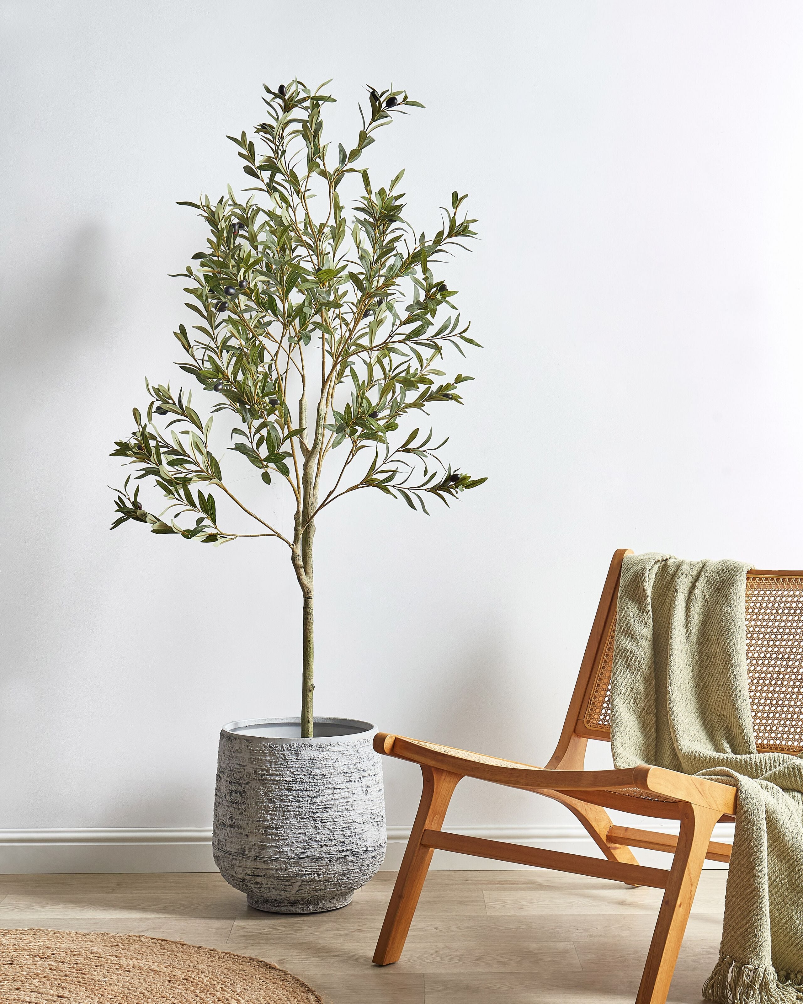 Tekokasvi OLIVE TREE 153 cm Vihreä