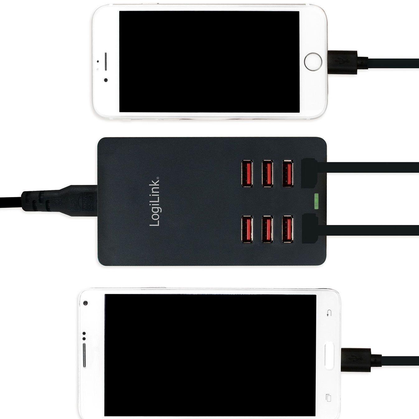 USB-laturi 8 porttia 8.8A