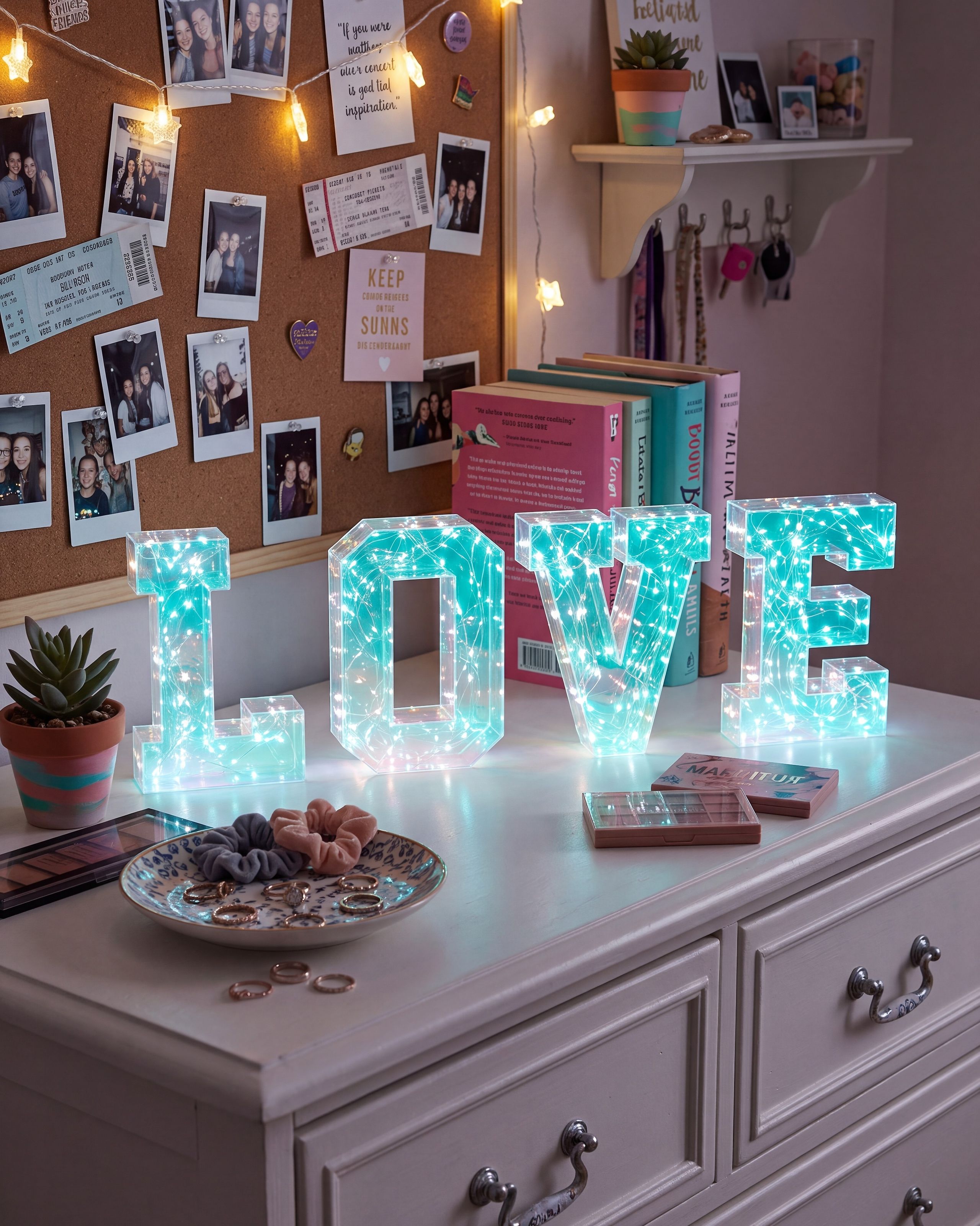 LED-koriste Teksti PROCYON Monivärinen
