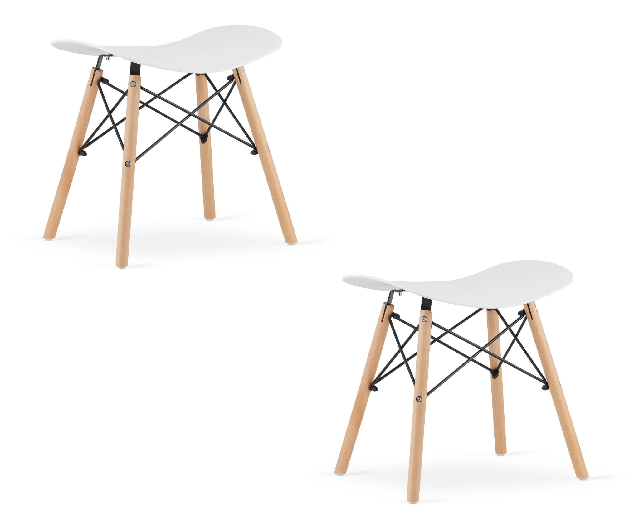 KORFU-jakkara 2 kpl, valkoinen