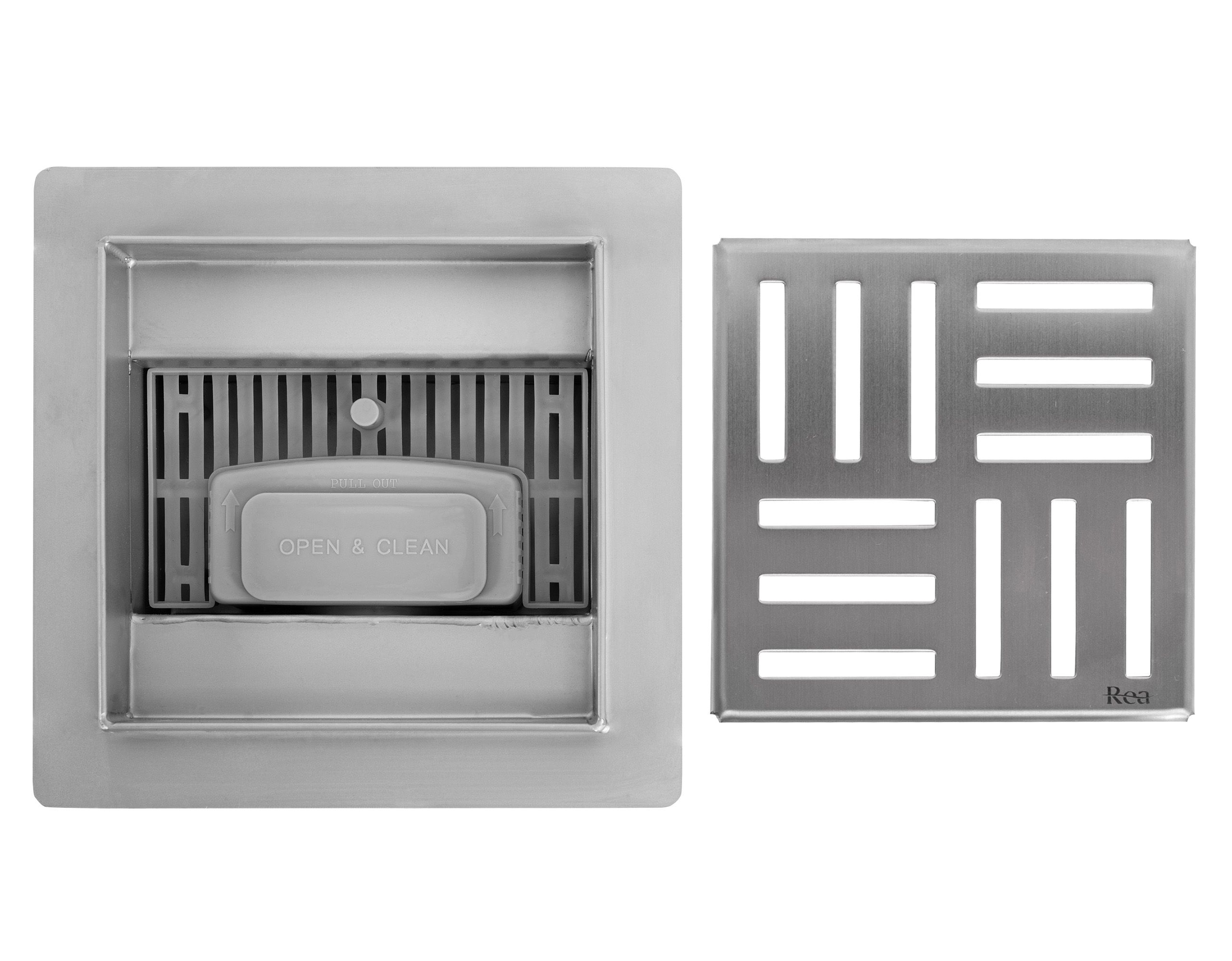 REA Linjalattiakaivo CROSS 120 harjattu teräs, 120X16X8CM