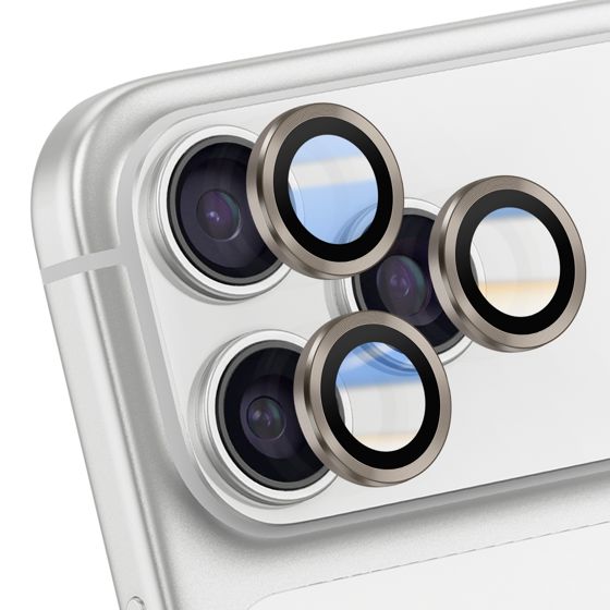 Kameran linssinsuoja iPhone 17 Pro Max:lle vahvistetulla reunalla