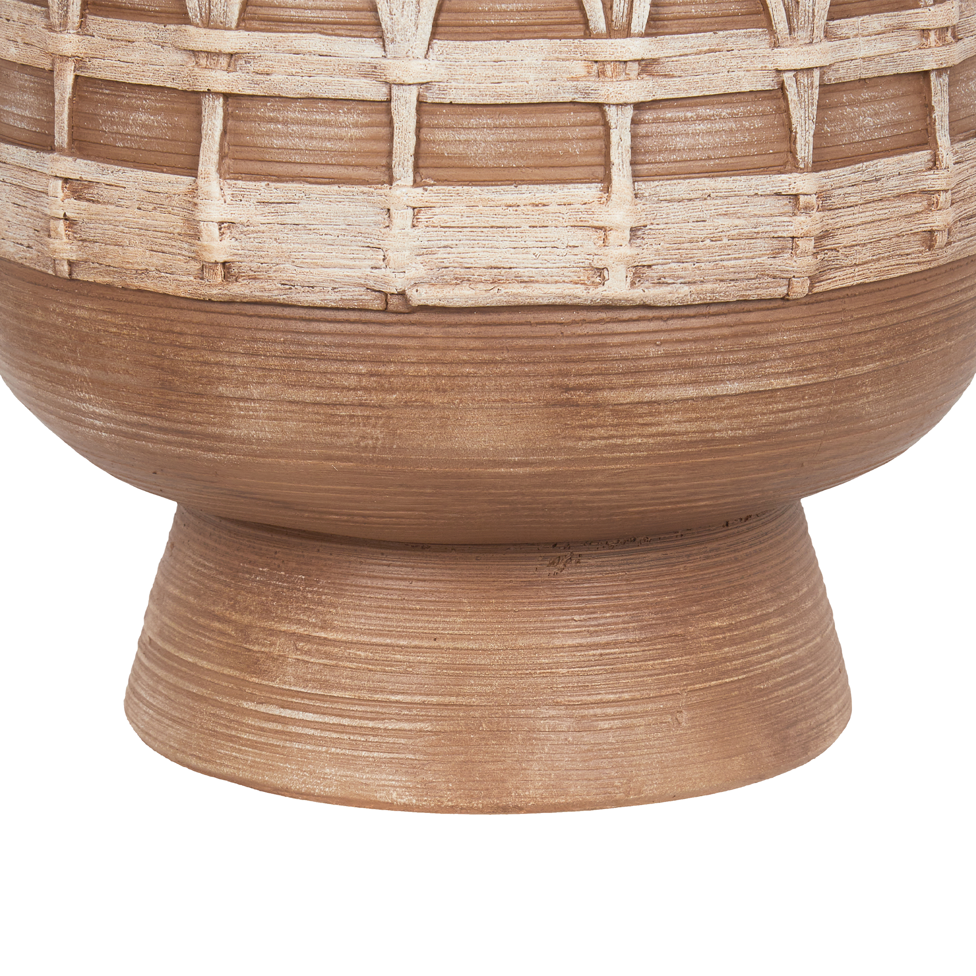 Kukkaruukku CICUTA 22 cm Vaaleanruskea