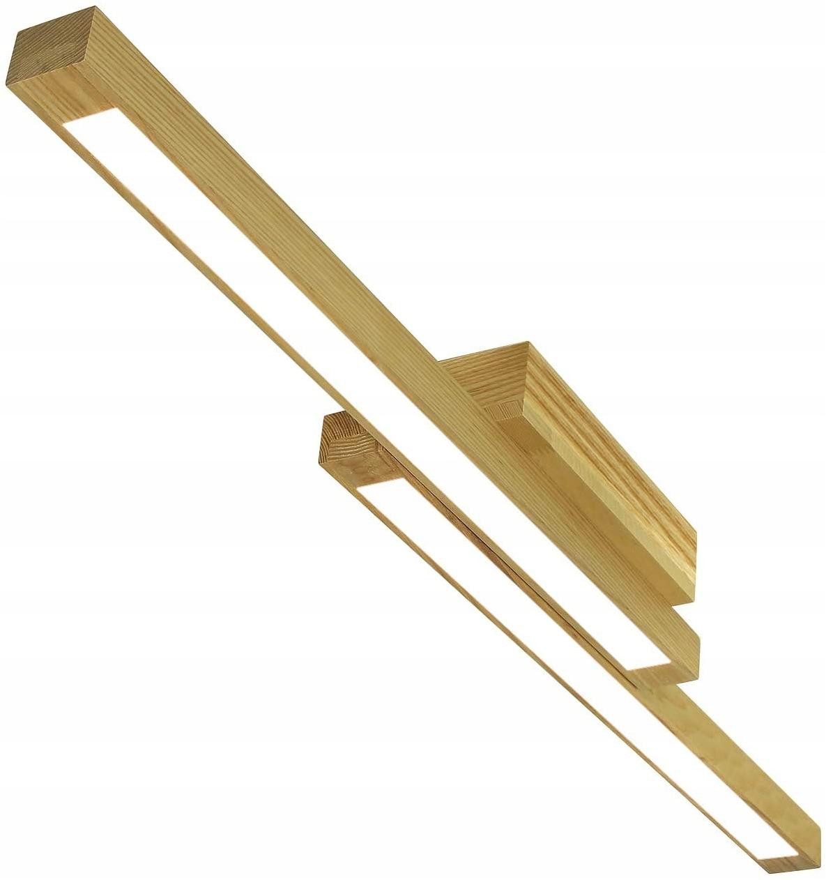 ZMH LED-kattovalaisin 3000k olohuoneen valaisin 114 cm pitkä 2 valoa