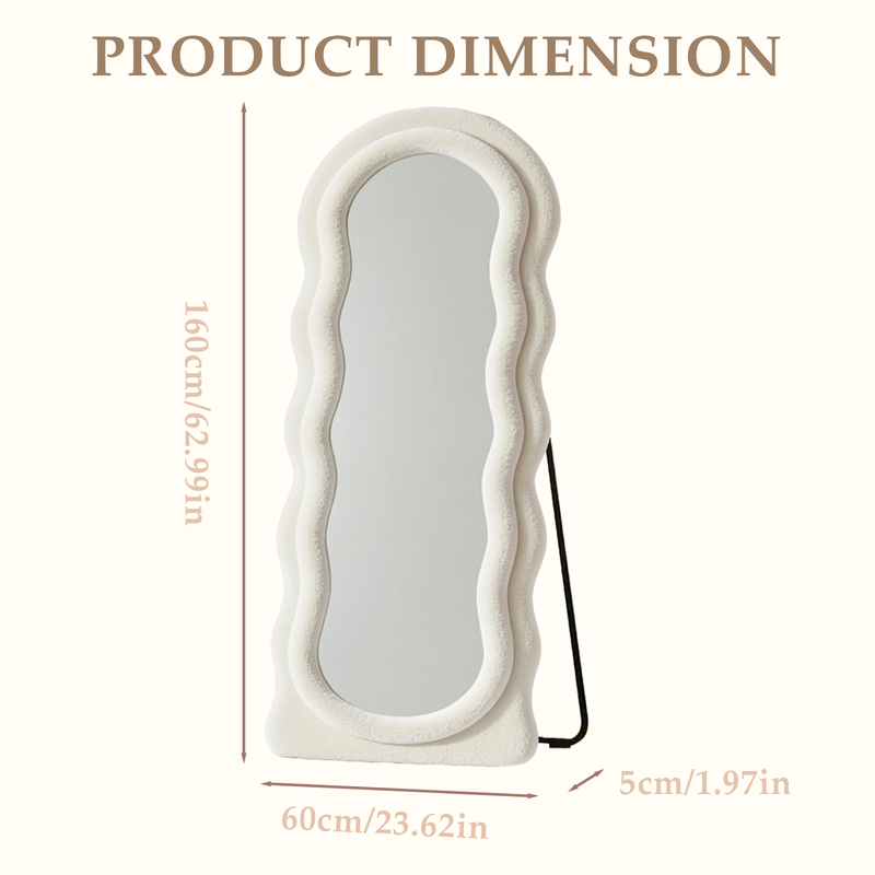 ZMH-seisomapeili 160x60 cm makuuhuoneen peili