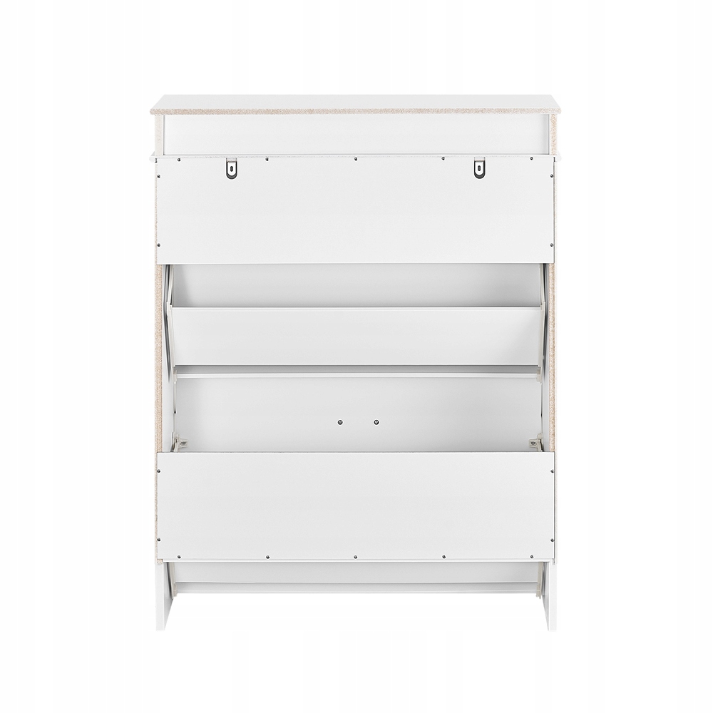 SoBuy Huonekalukaappi 2-laatikko valkoinen muovikuitulevystä FSR78-L-W