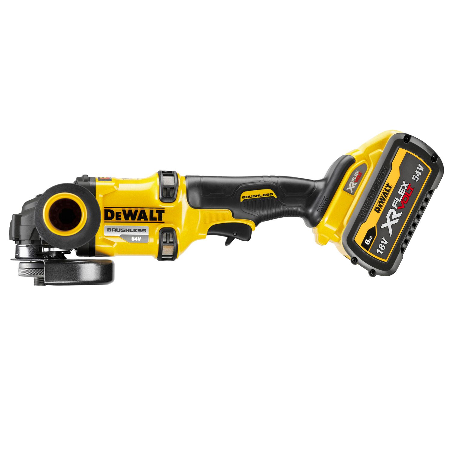 DeWalt DCG418T2 XR FLEXVOLT 54V -Akkukulmahiomakone 125 mm 2x 6,0 Ah