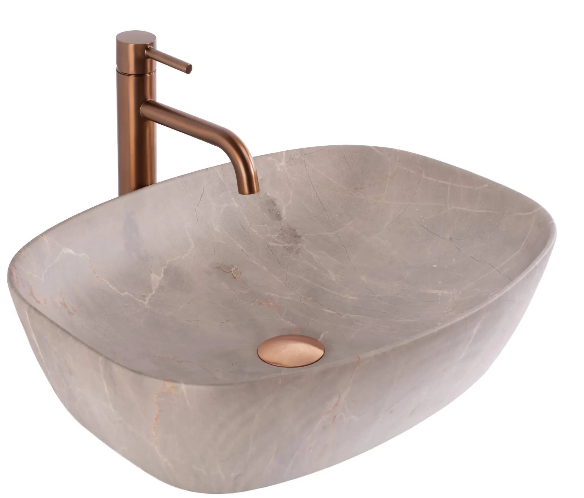 REA Malja-allas FREJA beige, 51X39, 5X14CM