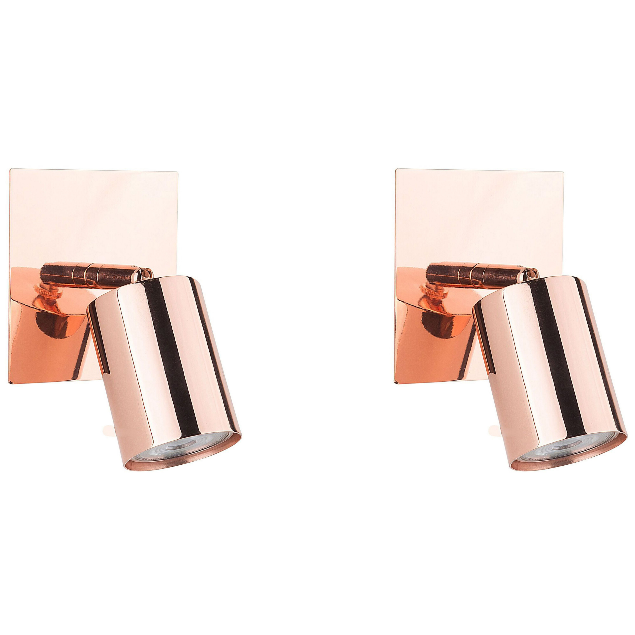 Spottivalaisinsetti 2 kpl TIGRIS säädettävä metalli Kupari