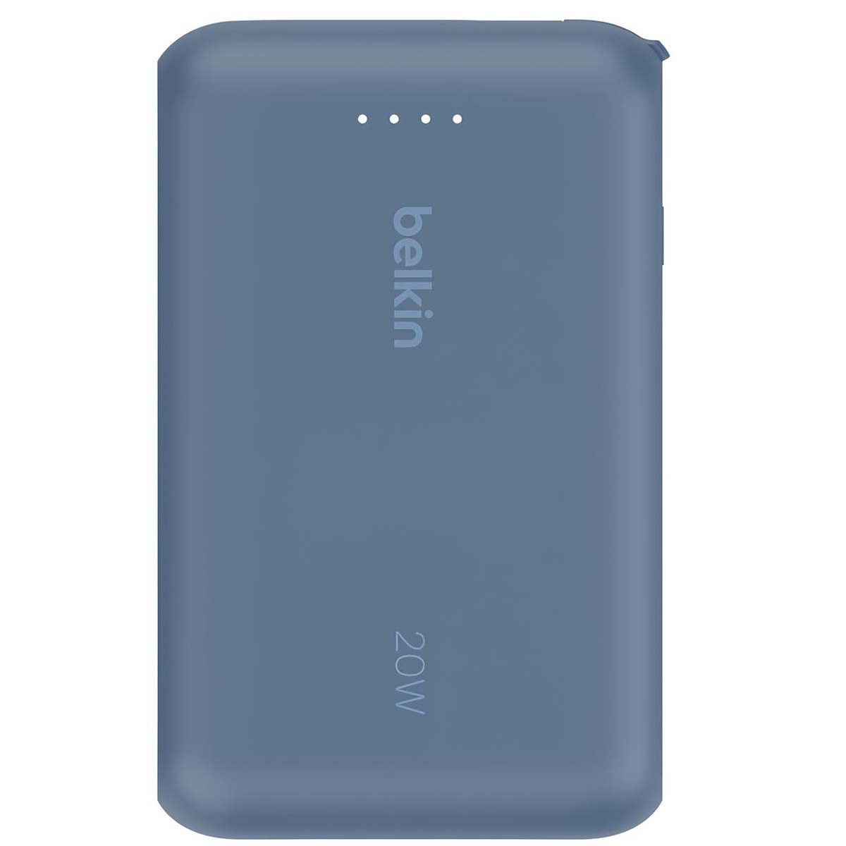 Akku varavirtalähde 10000mAh 20W integroidulla USB-C-kaapelilla