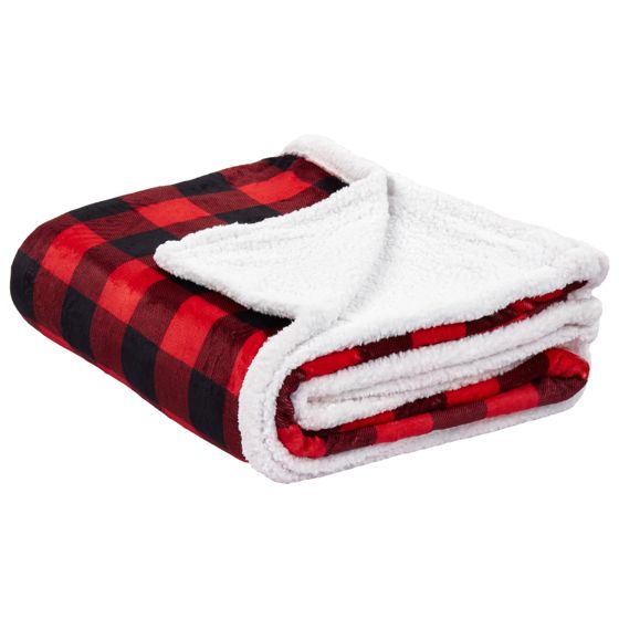 Torkkupeitto LIQUORICE 150 x 200 cm Punainen