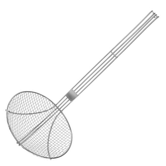 Ruostumattomasta teräksestä valmistettu uppopaistossuodatin, halkaisija 180 mm - Hendi 640500