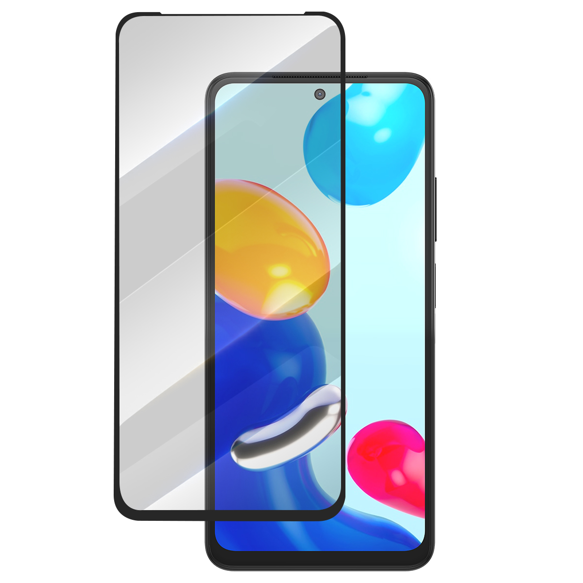 Karkaistu lasinen näytönsuoja Xiaomi Redmi Note 11 4G / 11S 4G -puhelimelle, 9H kovuus