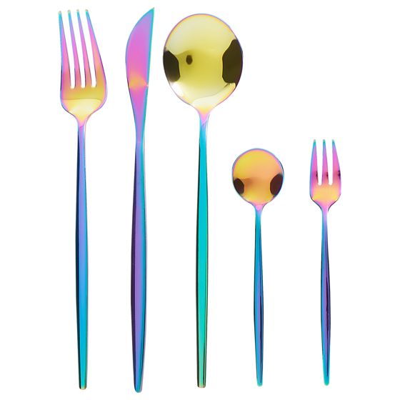 Aterinsetti 30 osaa RIGATONI Monivärinen