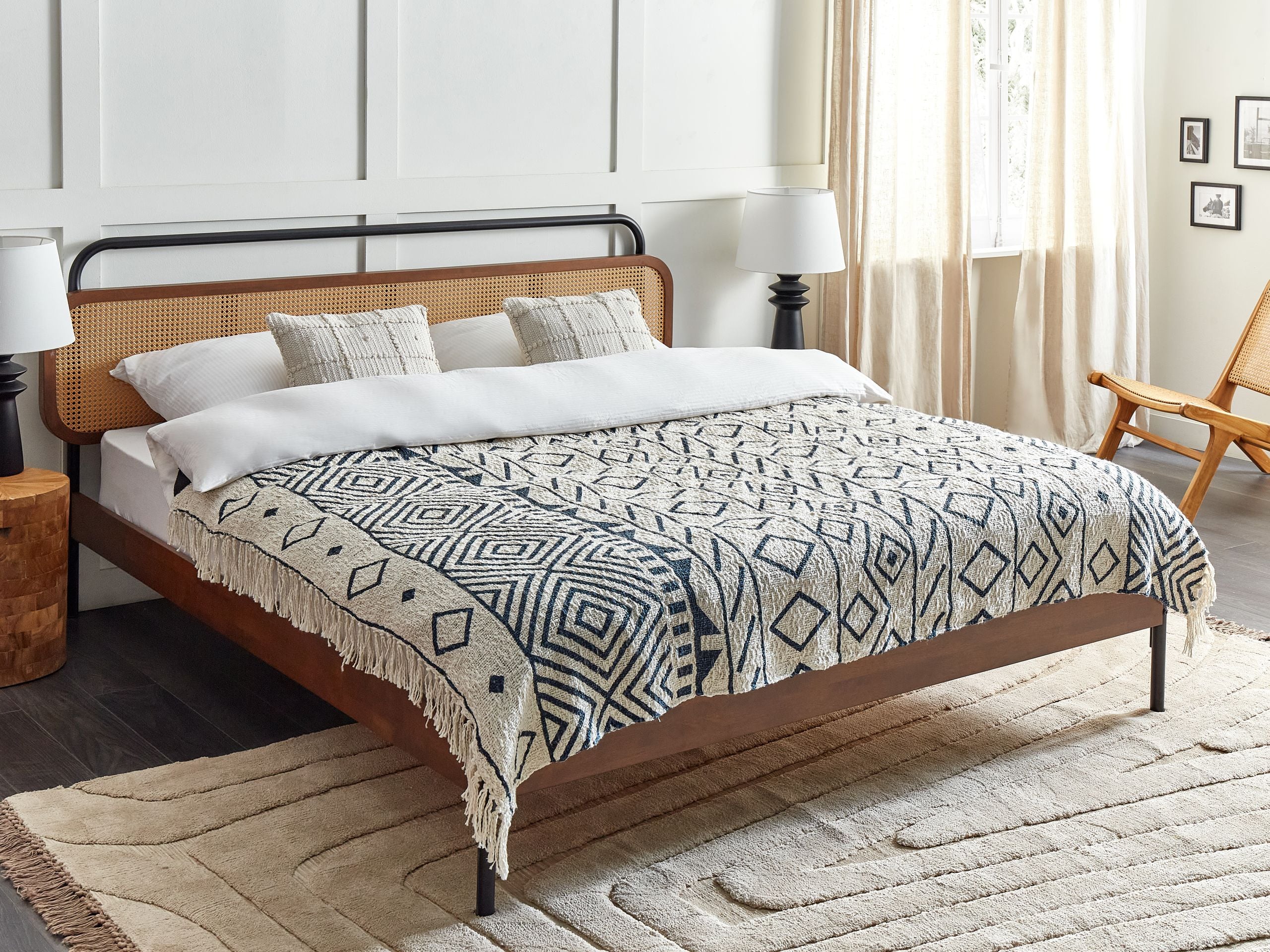 Torkkupeitto NAJUY puuvilla 150 x 200 cm Beige