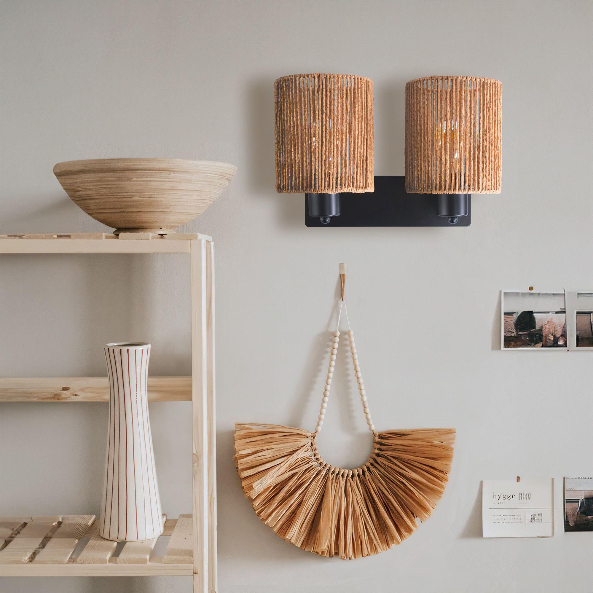 TOOLIGHT seinävalaisin APP1824-2W musta, 26x14x22cm